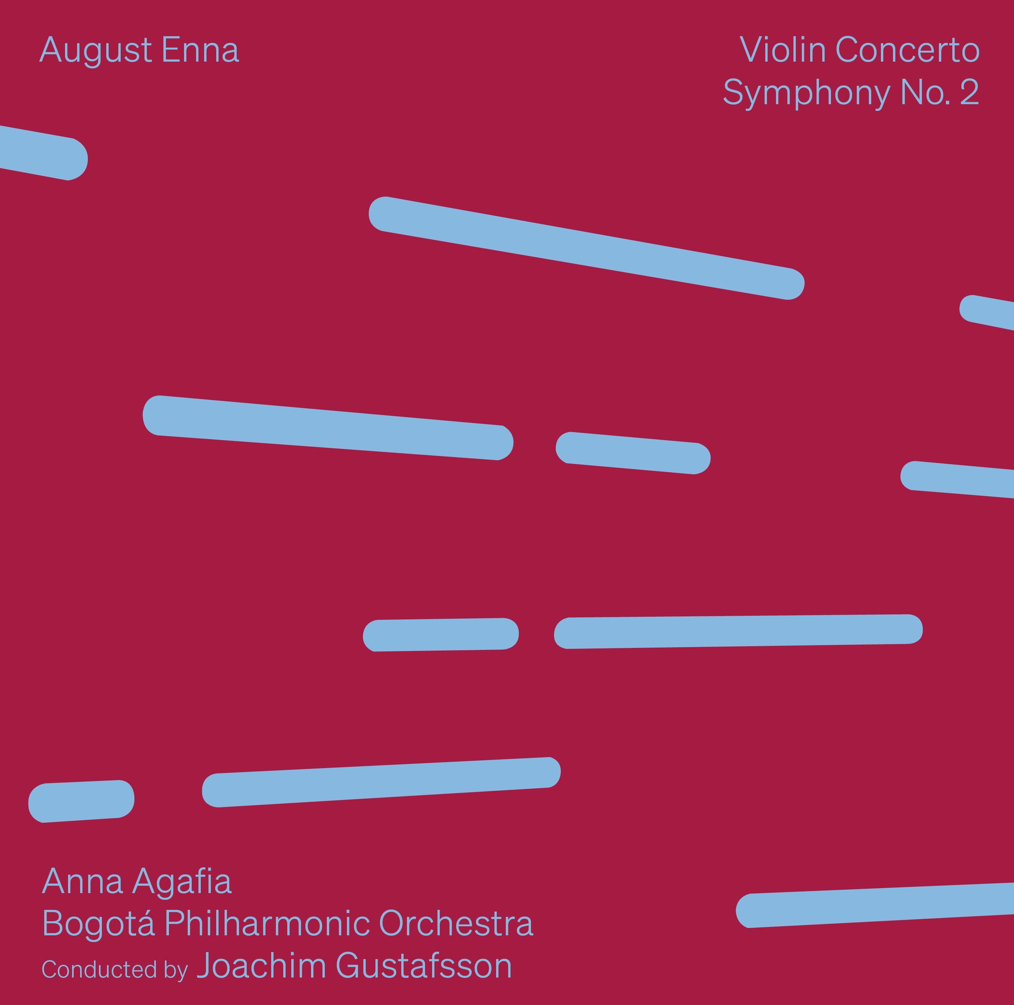Enna: Violin Concerto; Symphony No. 2 / Gustafsson, Bogotá Philharmonic