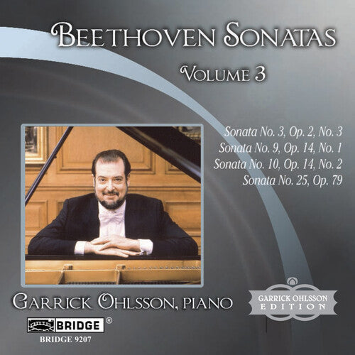 Beethoven: Piano Sonatas Vol 3 / Garrick Ohlsson