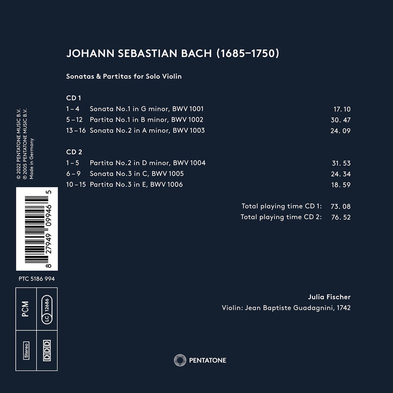 Bach: Sonatas and Partitas / Fischer