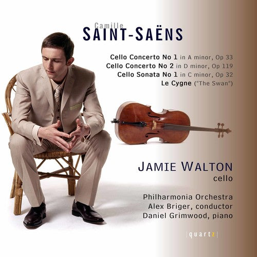 Saint-Saens: Cello Concertos No 1 & 2, Etc / Walton, Briger, Philharmonia Orchestra