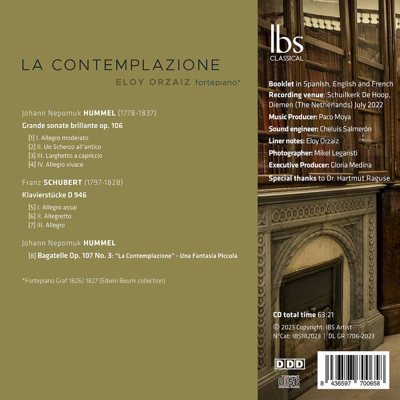Hummel & Schubert: La Contemplazione / Orzaiz