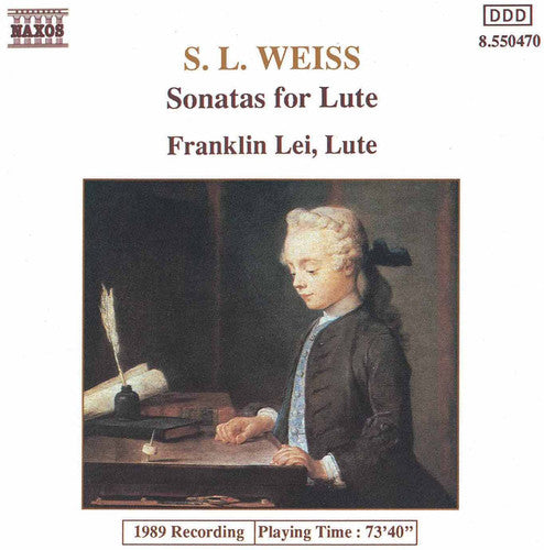 Weiss: Sonatas For Lute / Franklin Lei