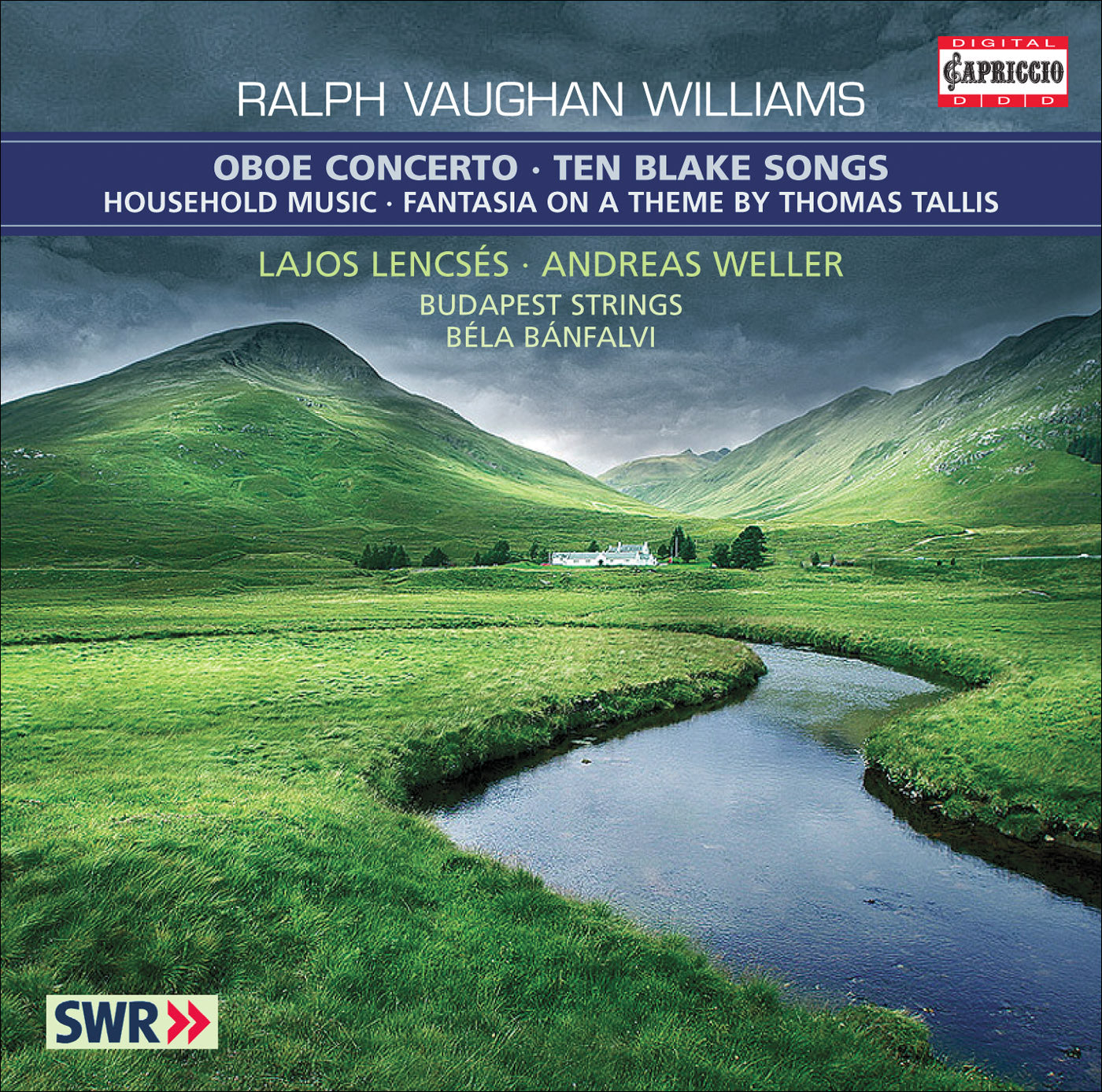 Vaughan Williams: Oboe Concerto, Ten Blake Songs / Lajos Lencses