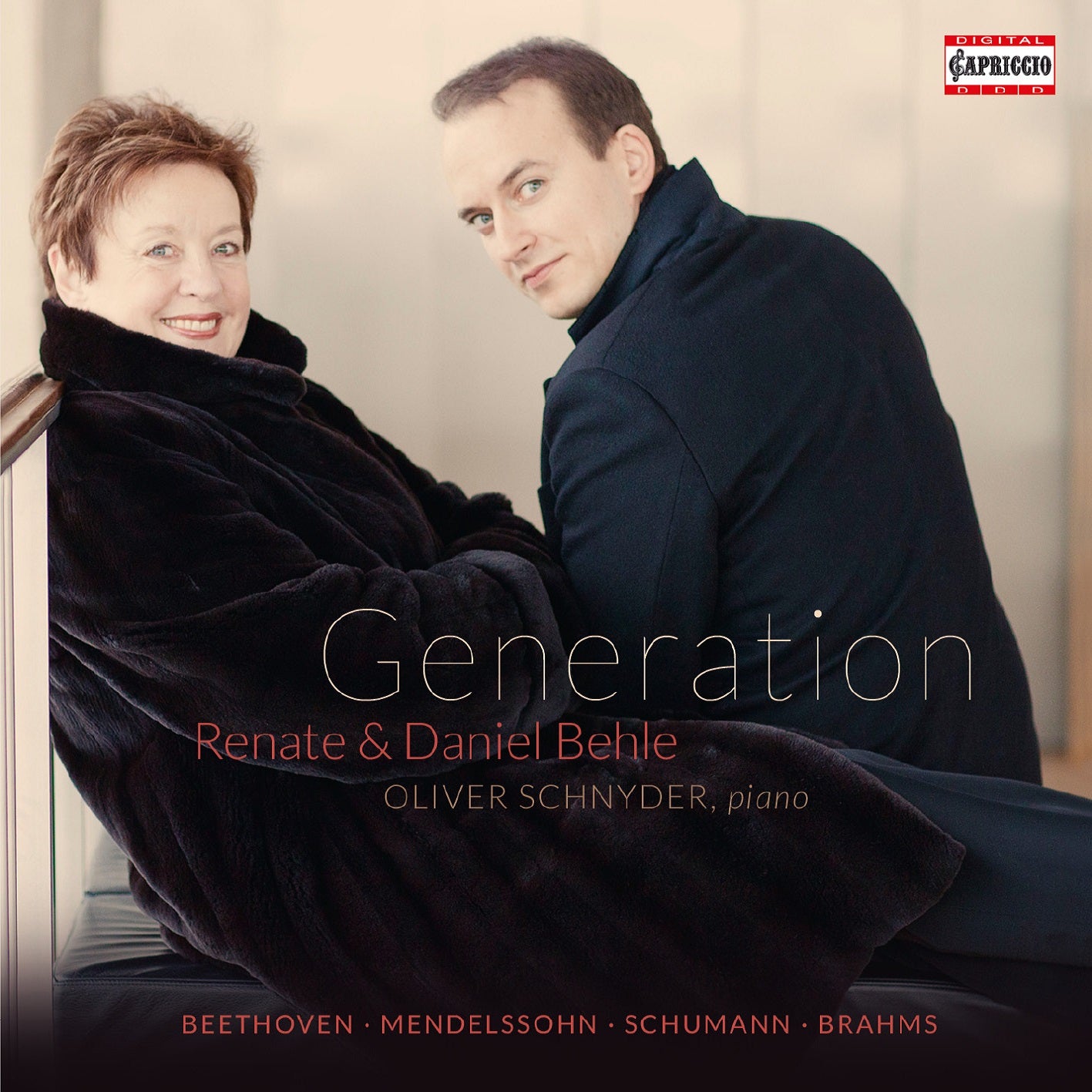 Beethoven, Mendelssohn, Schumann, Brahms: Generation / R. & D. Behle, Schnyder