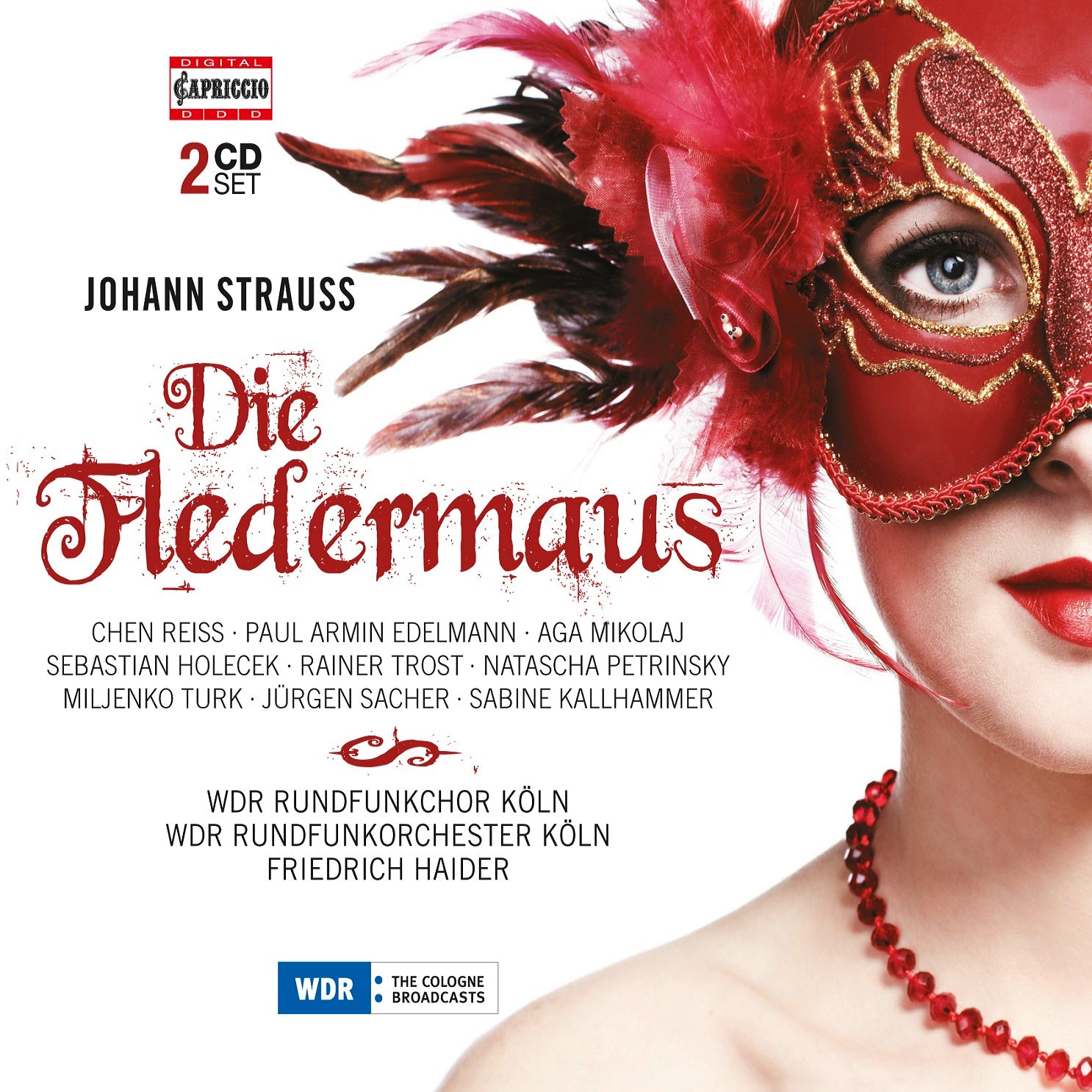Strauss: Die Fledermaus / Haider, Mikolaj, Reiss, Edelmann, Holecek