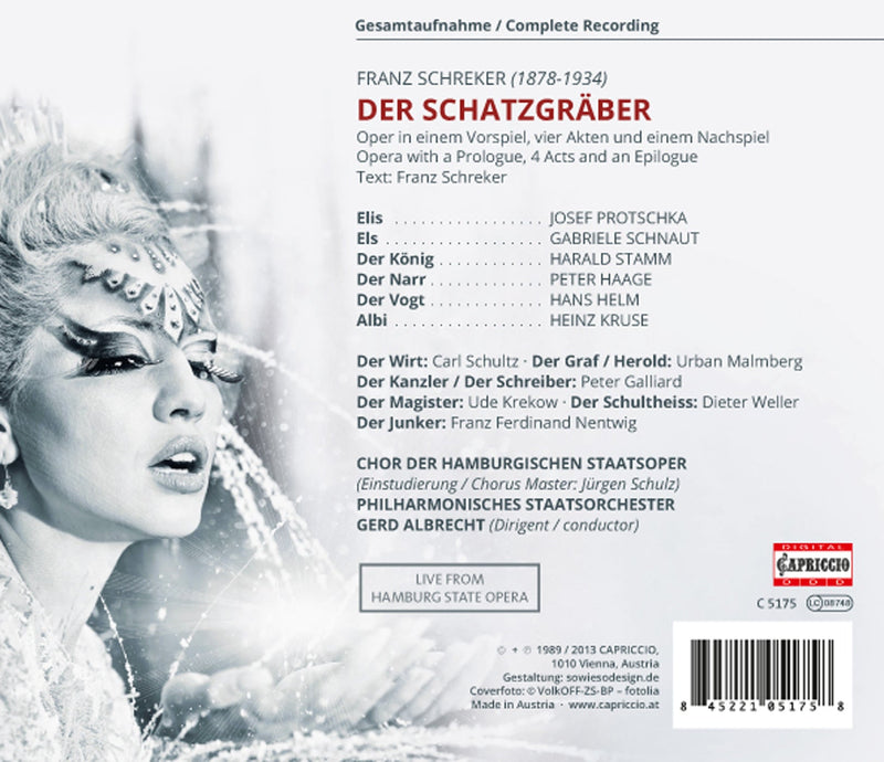 Schreker: Der Schatzgraber / Albrecht, Protschka, Schnaut, Stamm