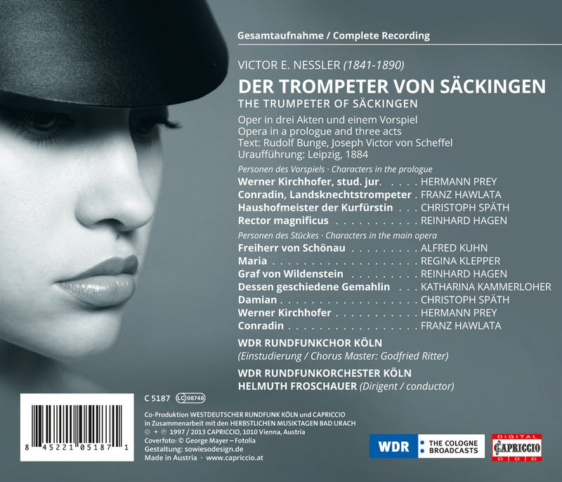 Nessler: Der Trompeter Von Sackingen / Froschauer, Prey, Klepper, Spath