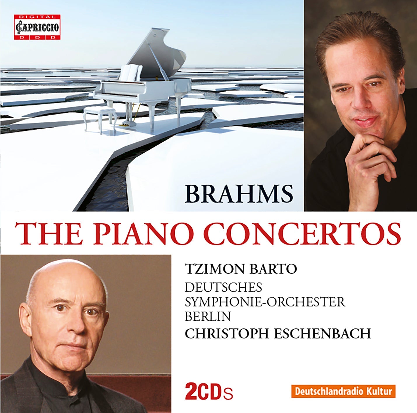Brahms: The Piano Concertos / Barto, Eschenbach, Deutsches Symphony Orchestra Berlin