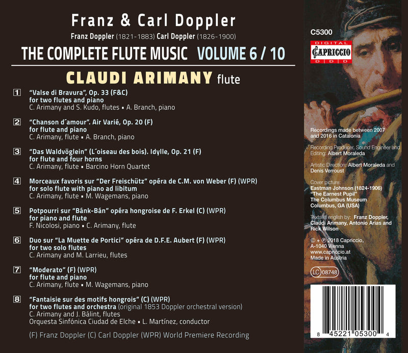 Doppler: The Complete Flute Music, Vol. 6 / Arimany