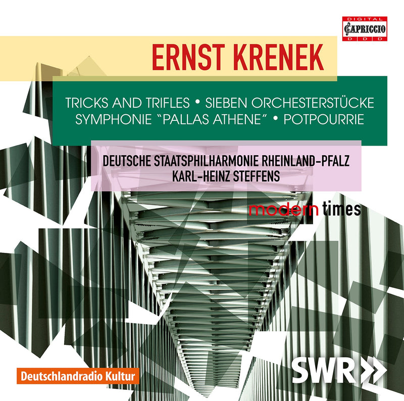 Krenek: Orchestral Works / Steffens, Deutsche Staatsphilharmonie