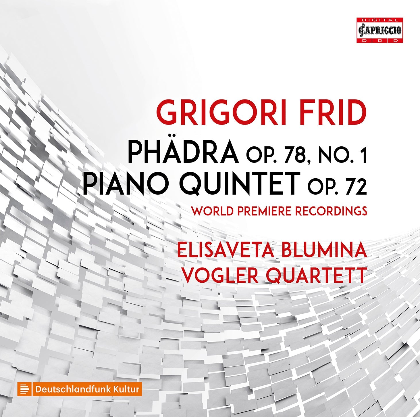 Frid: Phadra; Piano Quintet / Blumina, Vogler String Quartet