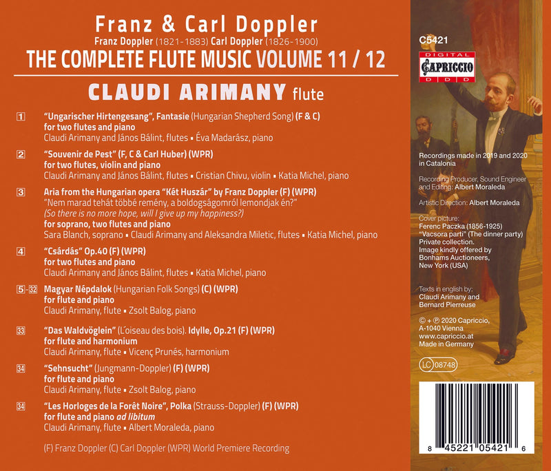Doppler: The Complete Flute Music, Vol. 11 / Claudi Arimany