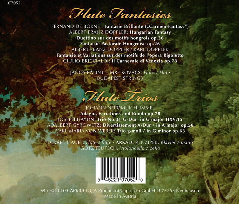 Flute Fantasies; Flute Trios