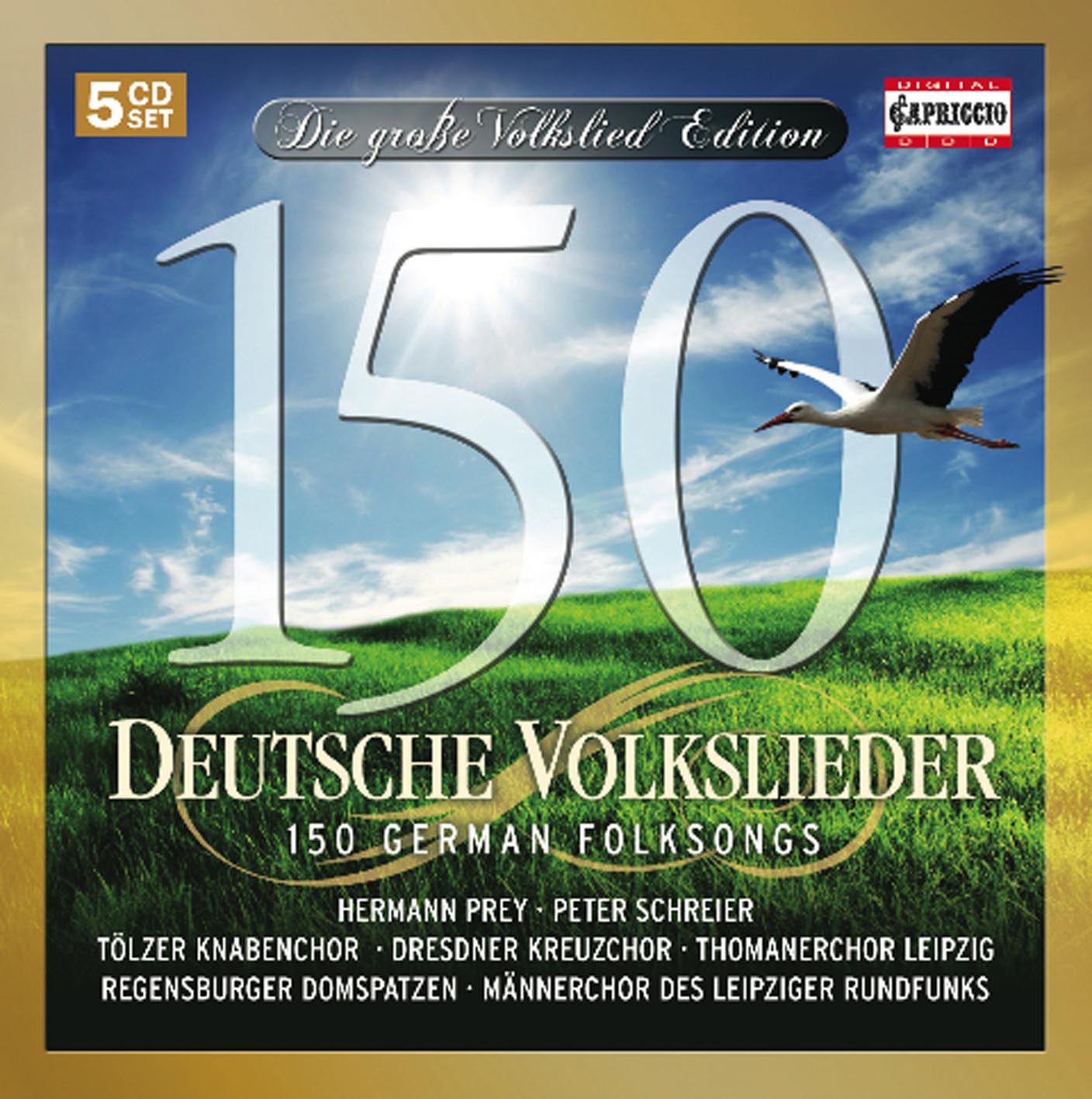 150 German Folksongs / Prey, Schreier, Dresden Kreuzchor, Thomanerchor Leipzig