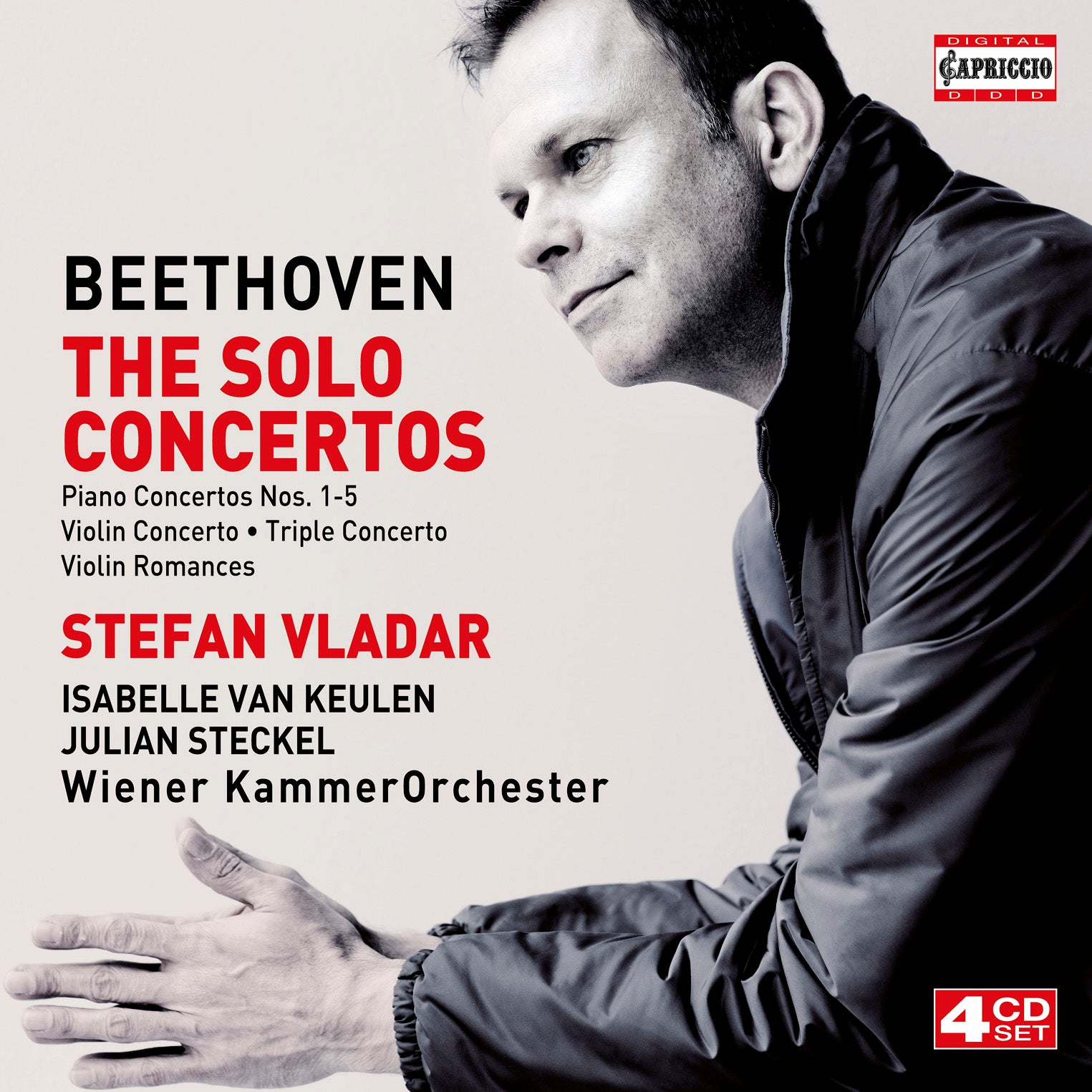 Beethoven: The Solo Concertos / Vladar, Van Kuelen, Speckel, Wiener Kammerorchester