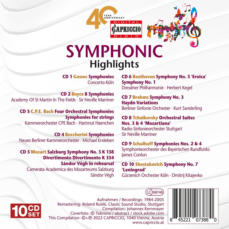 40th Anniversary: Symphonic Highlights
