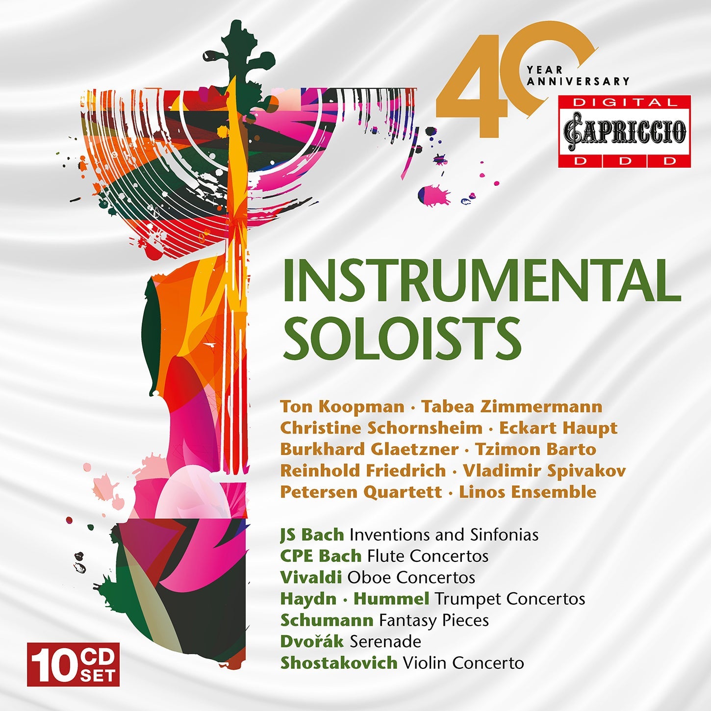 Capriccio's 40th Anniversary: Instrumental Soloists from Barto to Zimmermann