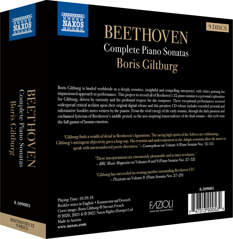Beethoven: Complete Piano Sonatas / Boris Giltburg