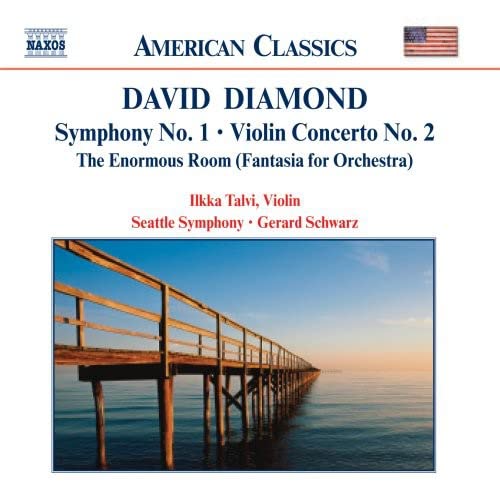 Diamond: Symphony No. 1, Violin Concerto No. 2 / Talvi, Schwarz, Seattle Symphony