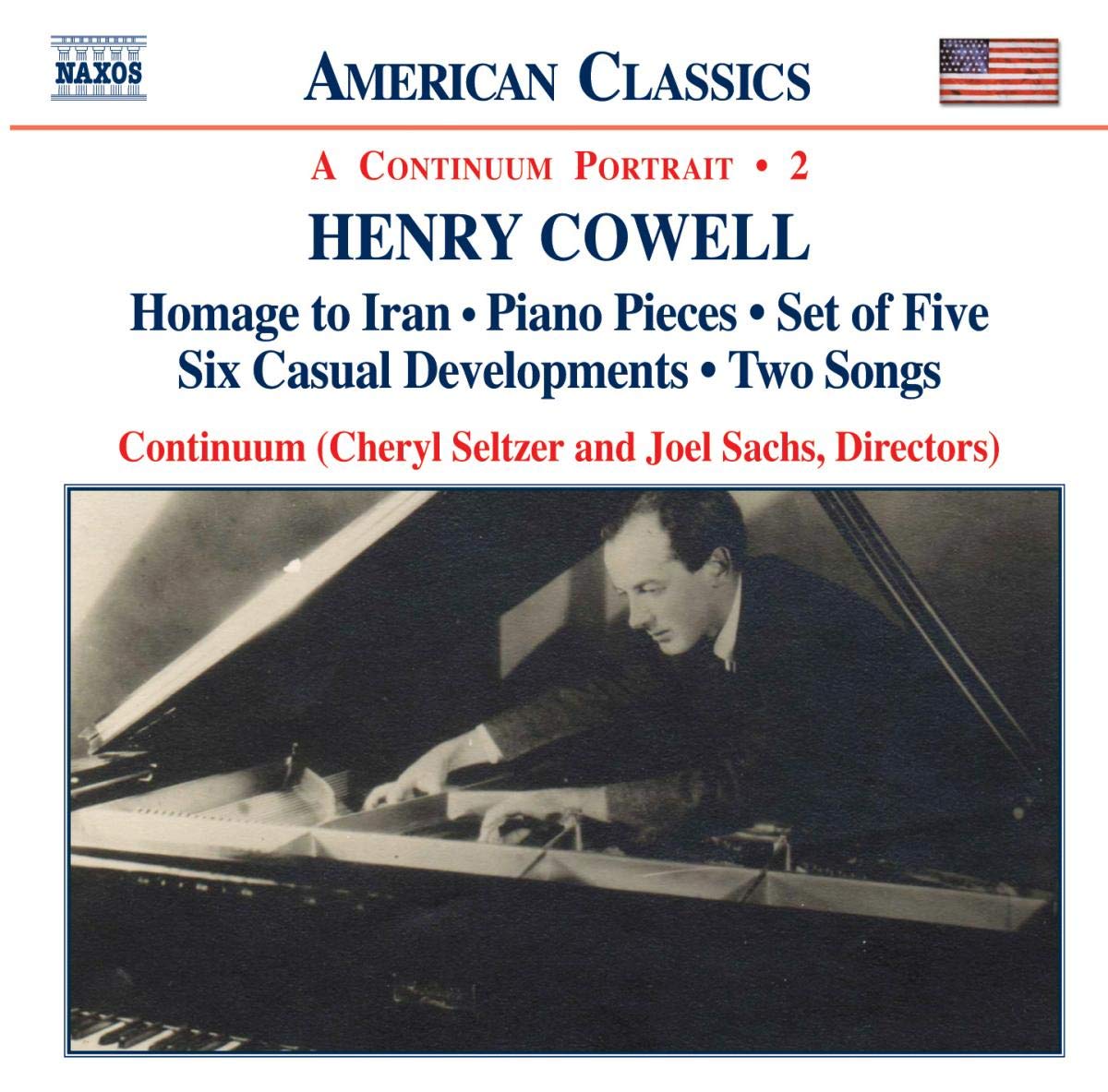 Cowell: Homage To Iran, Piano Pieces, The Banshee / Continuum