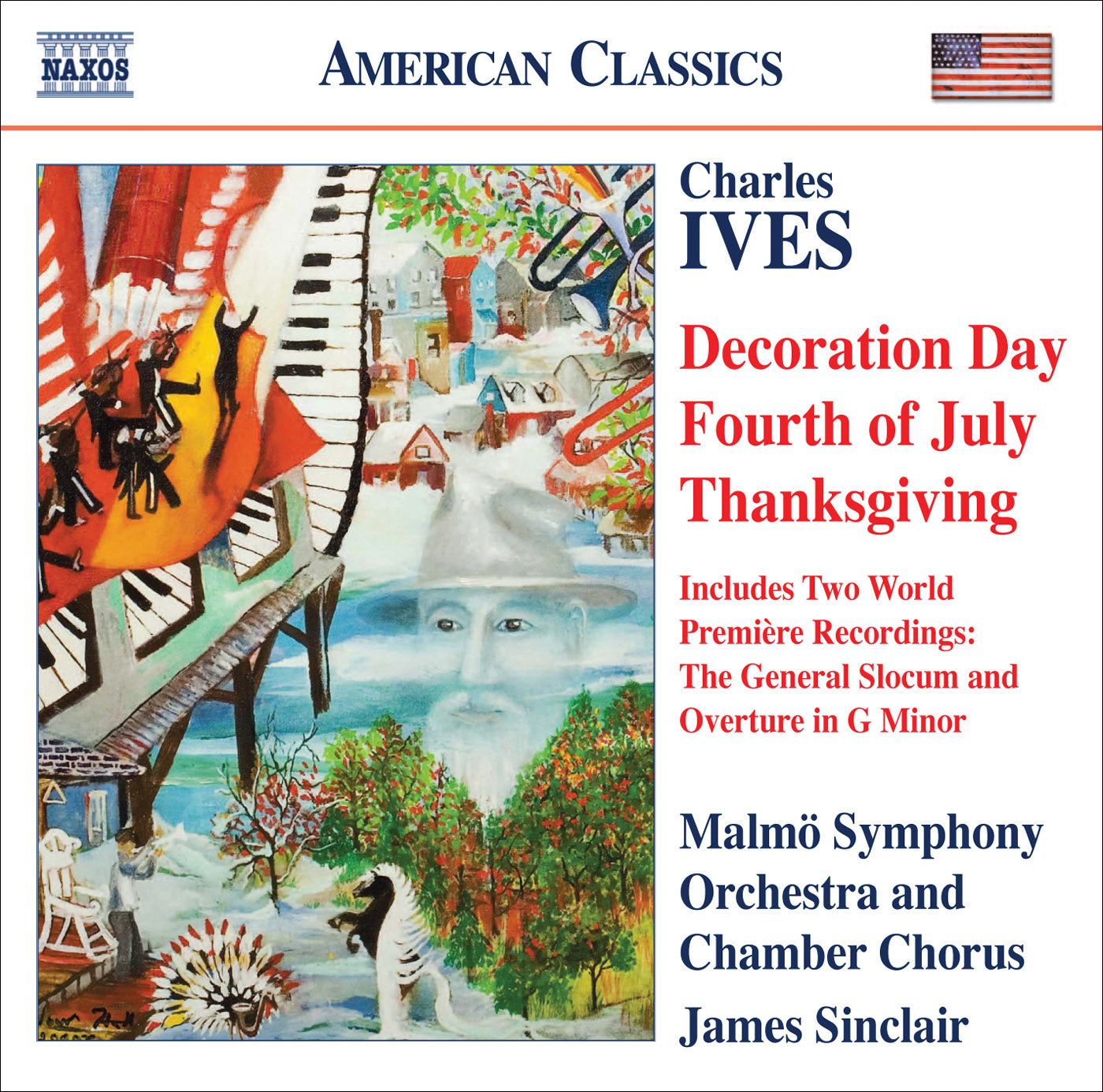 Ives: Works for Orchestra / Sinclair, Malmö Symphony