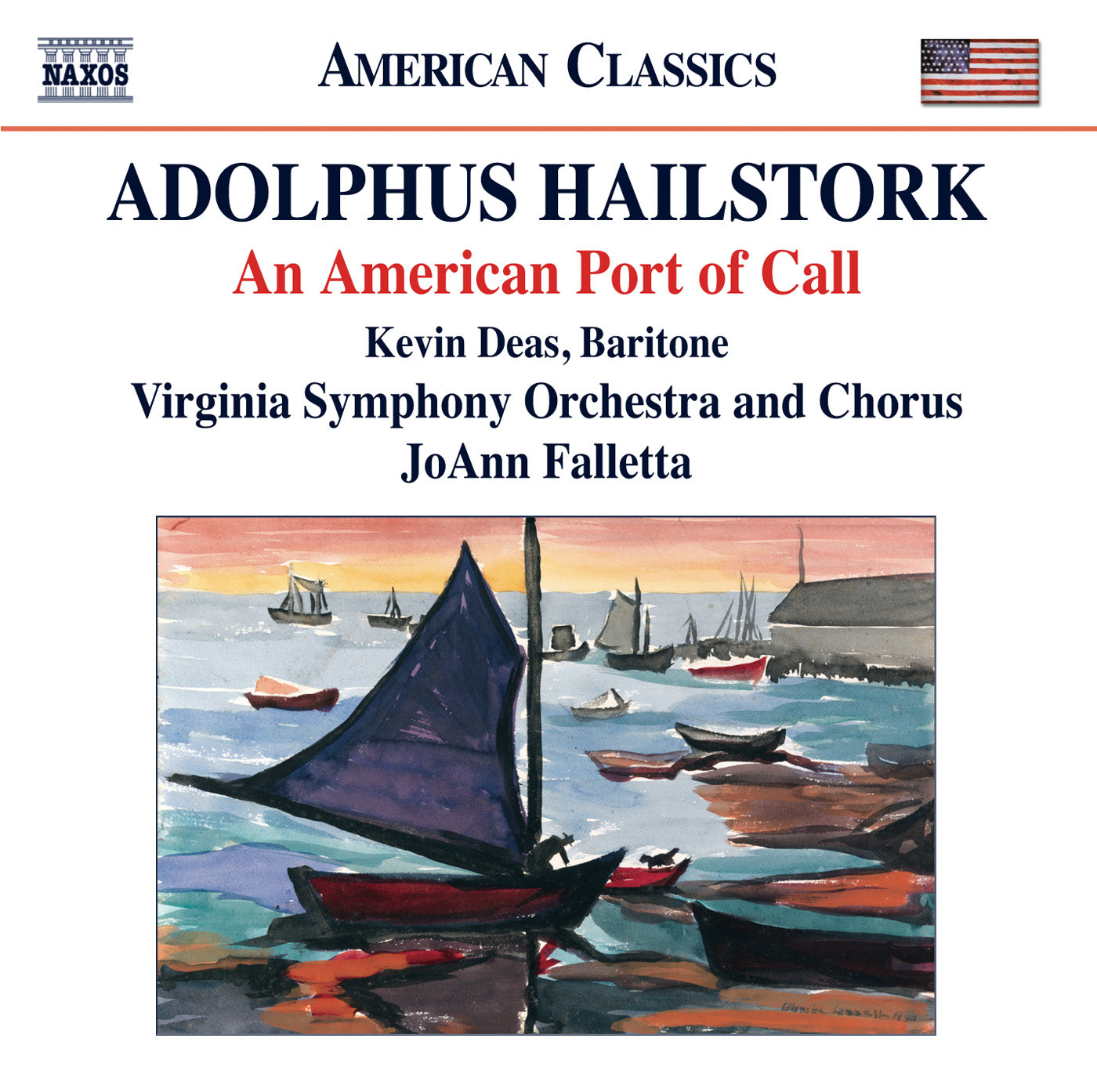 Hailstork: An American Port Of Call / Falletta, Virginia Symphony