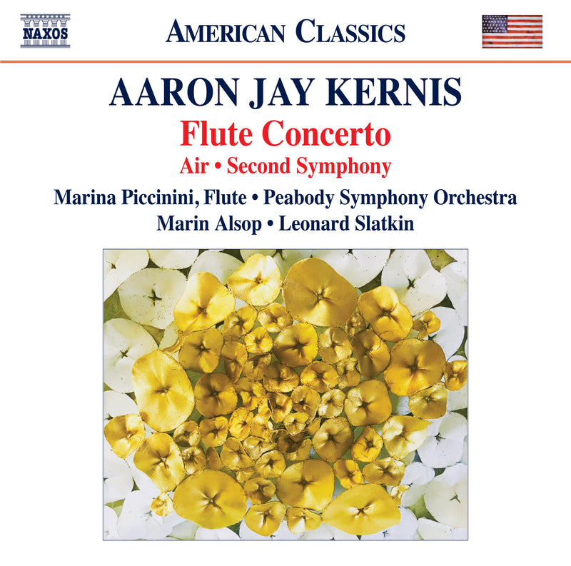 Kernis: Flute Concerto, Air & Symphony No. 2 / Slatkin, Alsop, Peabody Symphony