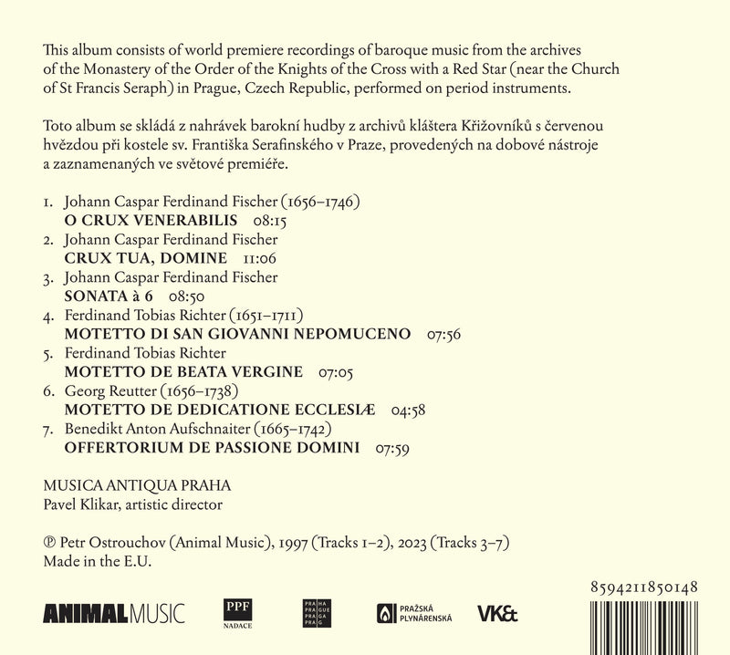 Aufschnaiter, Fischer, Reuter & Richter: Baroque Music in Prague / Klikar