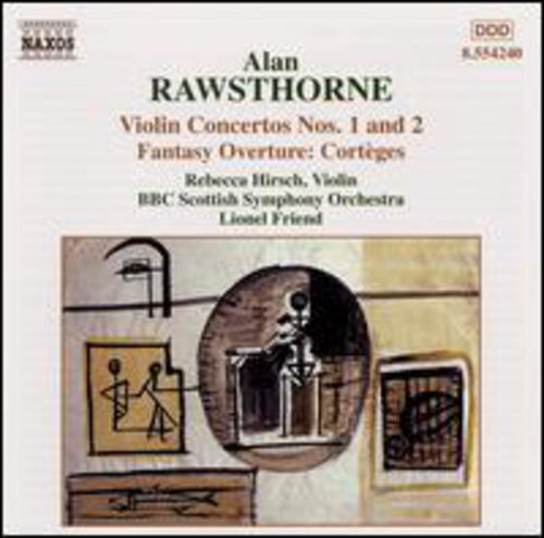 Rawsthorne: Violin Concertos No 1 And 2, Etc / Hirsch, Et Al