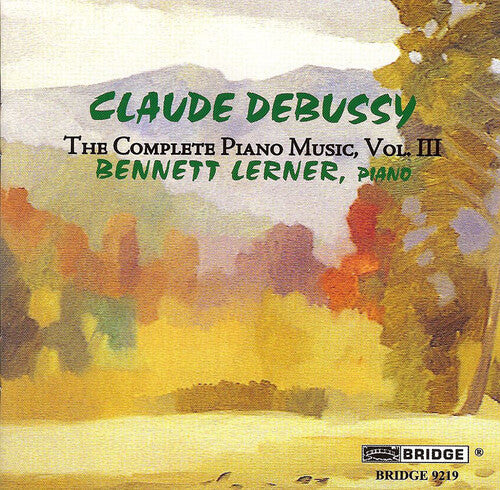 Debussy: Complete Piano Music, Vol. 3