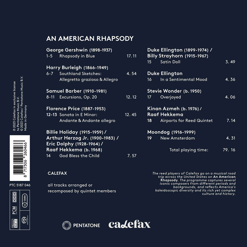 An American Rhapsody / Calefax