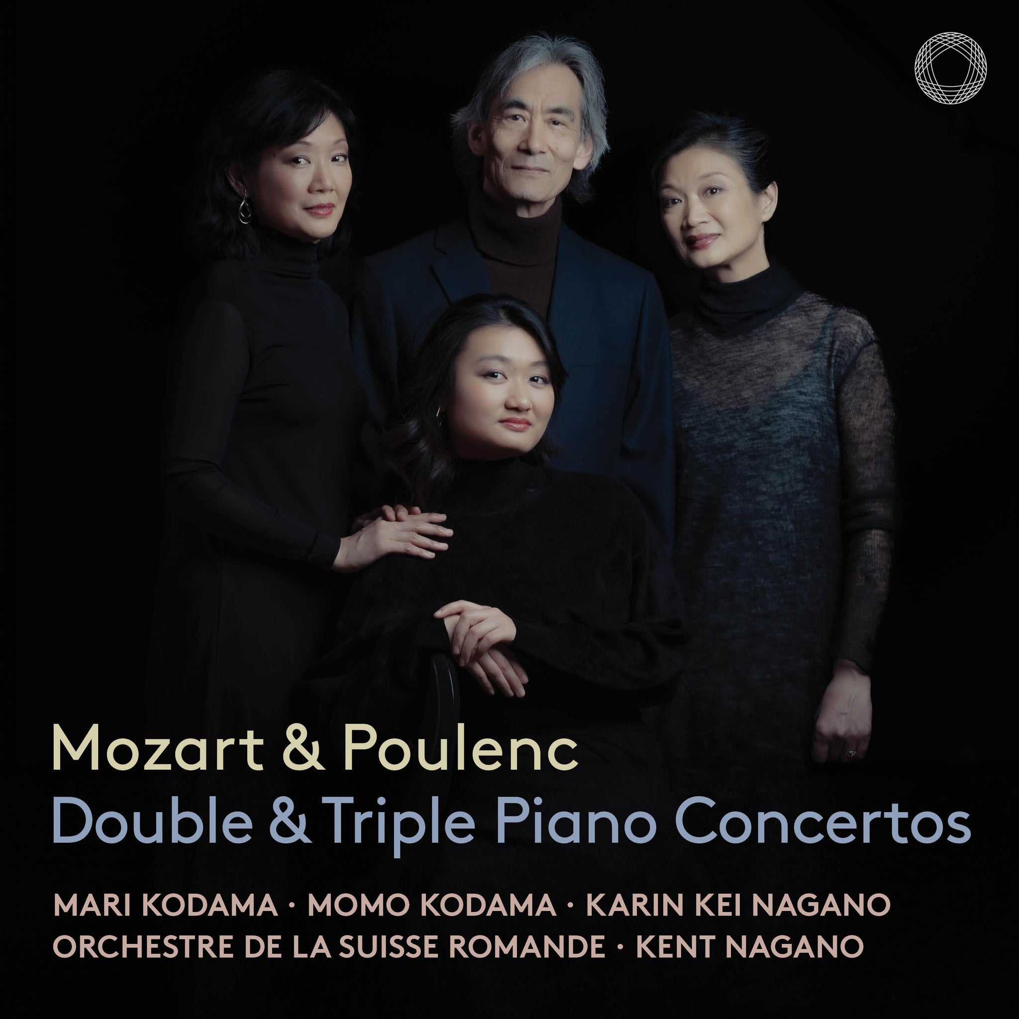 Mozart & Poulenc: Double & Triple Concertos / The Kodama-Nagano Family