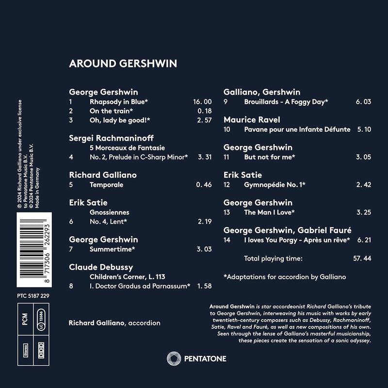 Around Gershwin / Richard Galliano