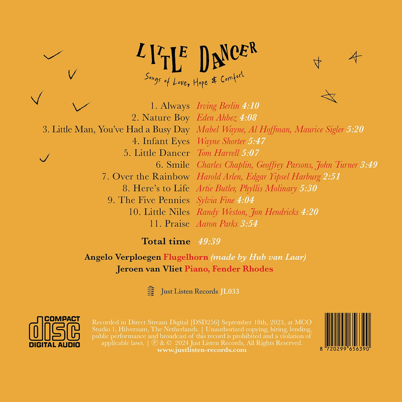 Little Dancer - Songs of Love, Hope & Comfort / Verploegen, van Vliet