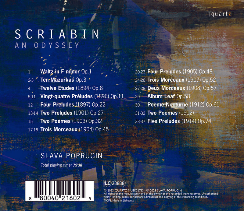 Scriabin: An Odyssey