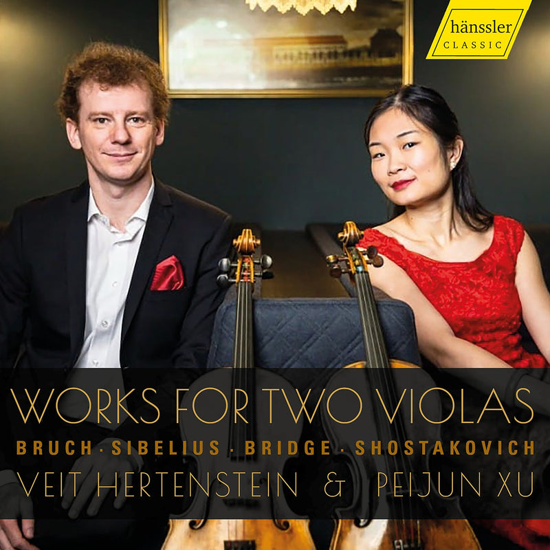 Bruch, Bridge, Sibelius, Shostakovich: Works for 2 Violas / Hertenstein, Peijun Xu, Ahn