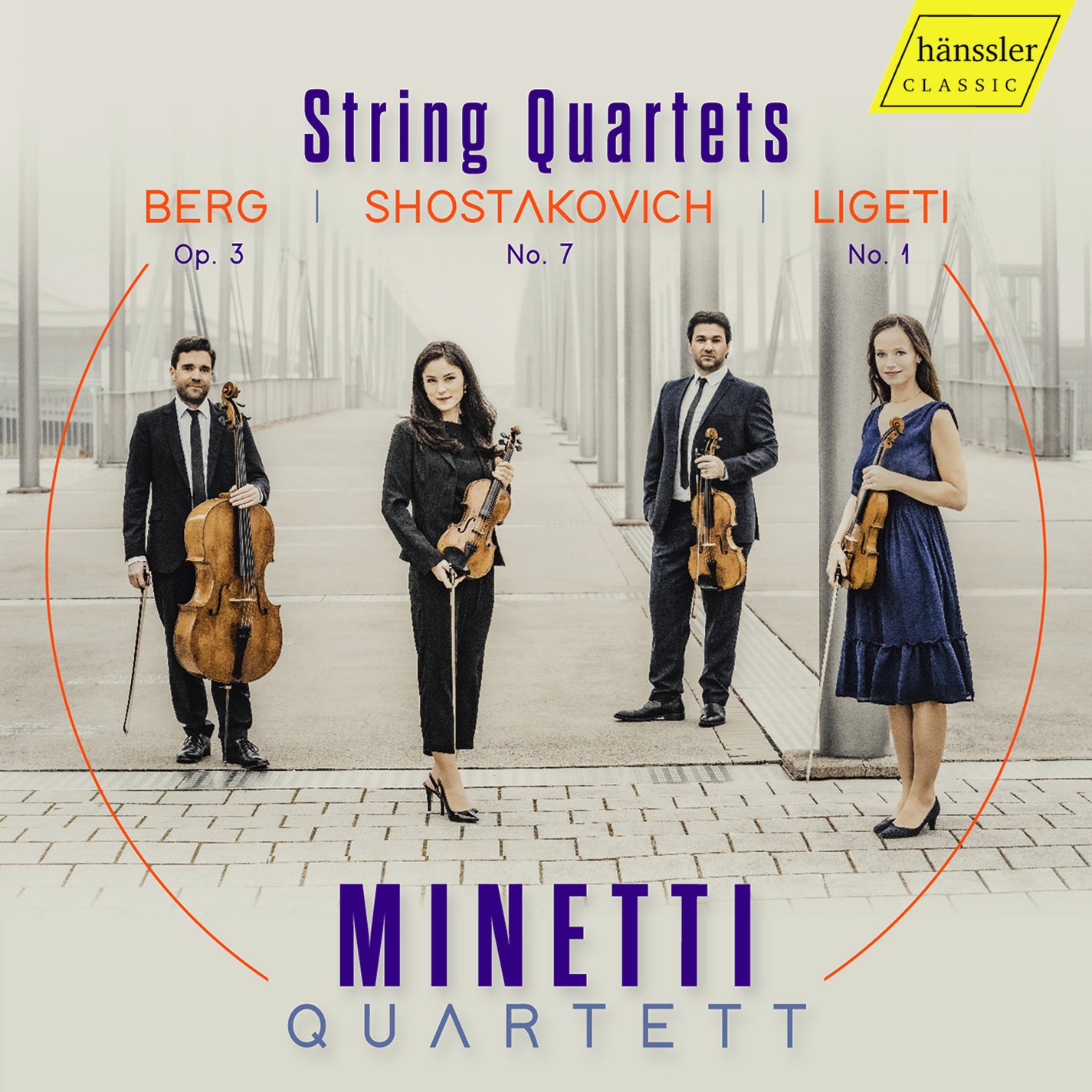 Berg, Ligeti, & Shostakovich: String Quartets / Minetti Quartet
