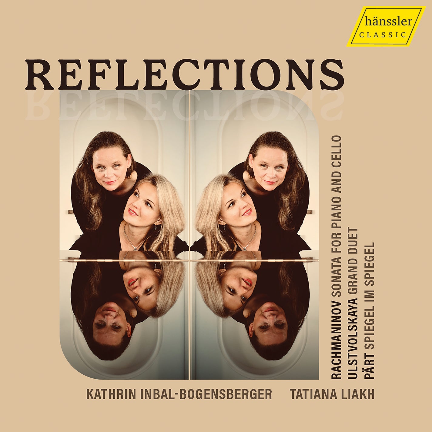 Pärt, Rachmaninoff & Ustvolskaya: Reflections / Inbal-Bogensberger, Liakh