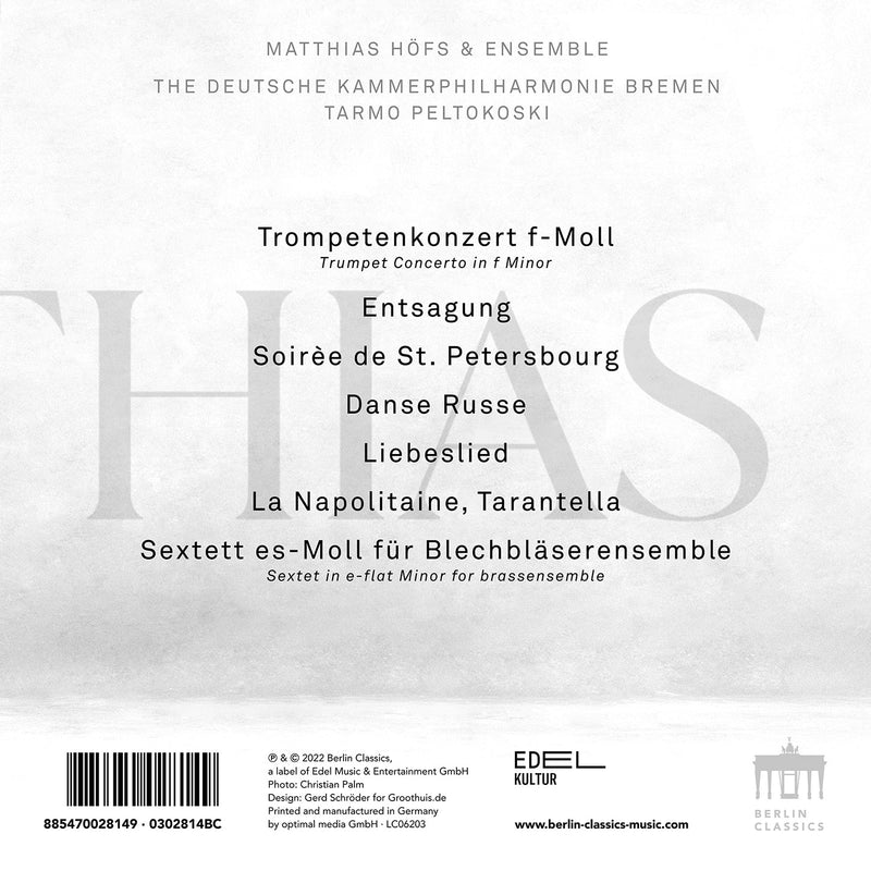 Böhme: Trumpet Concerto, Sextet & More / Höfs, Bremen Chamber Philharmonic