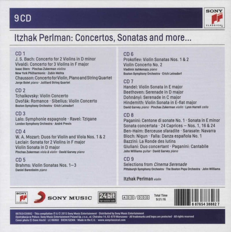 Itzhak Perlman - Concertos, Sonatas & more...