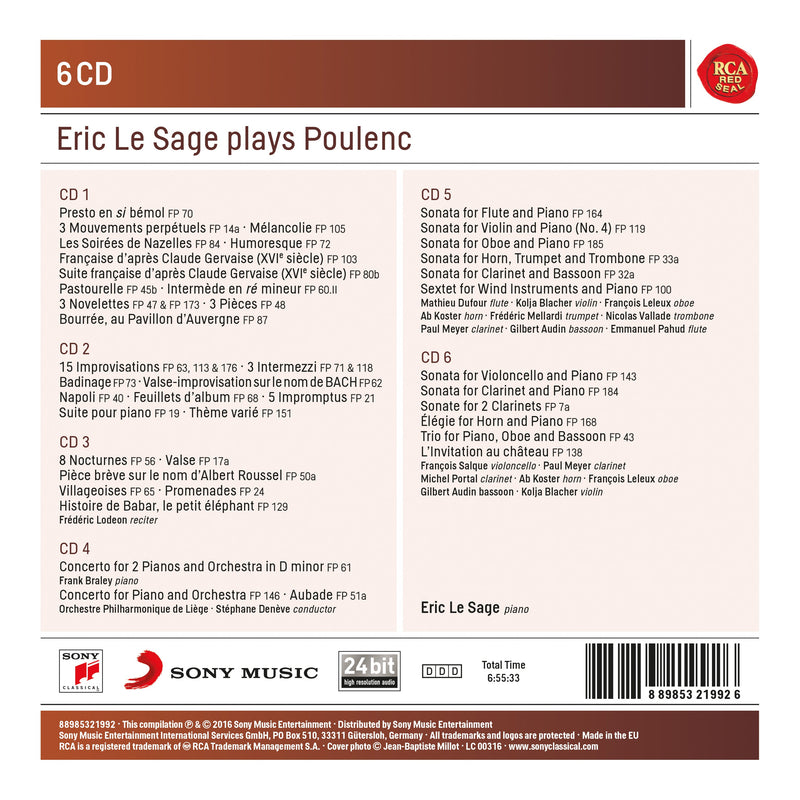 Eric Le Sage plays Poulenc