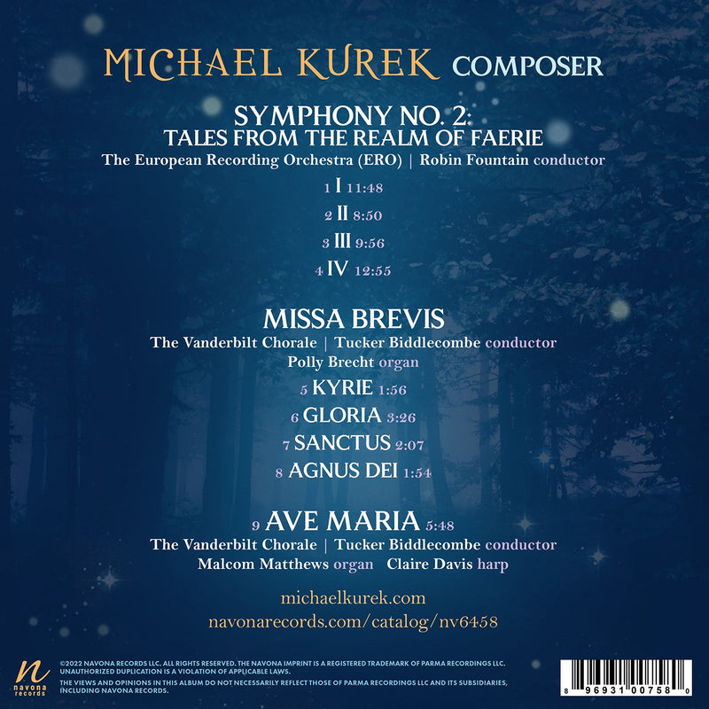 Kurek: Symphony No. 2 - Tales from the Realm of Faerie and Other Works
