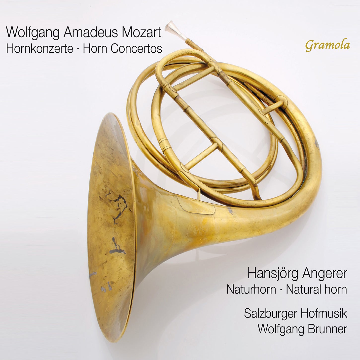 Mozart: Horn Concertos on Natural Horn / Angerer, Brunner, Salzburger Hofmusik