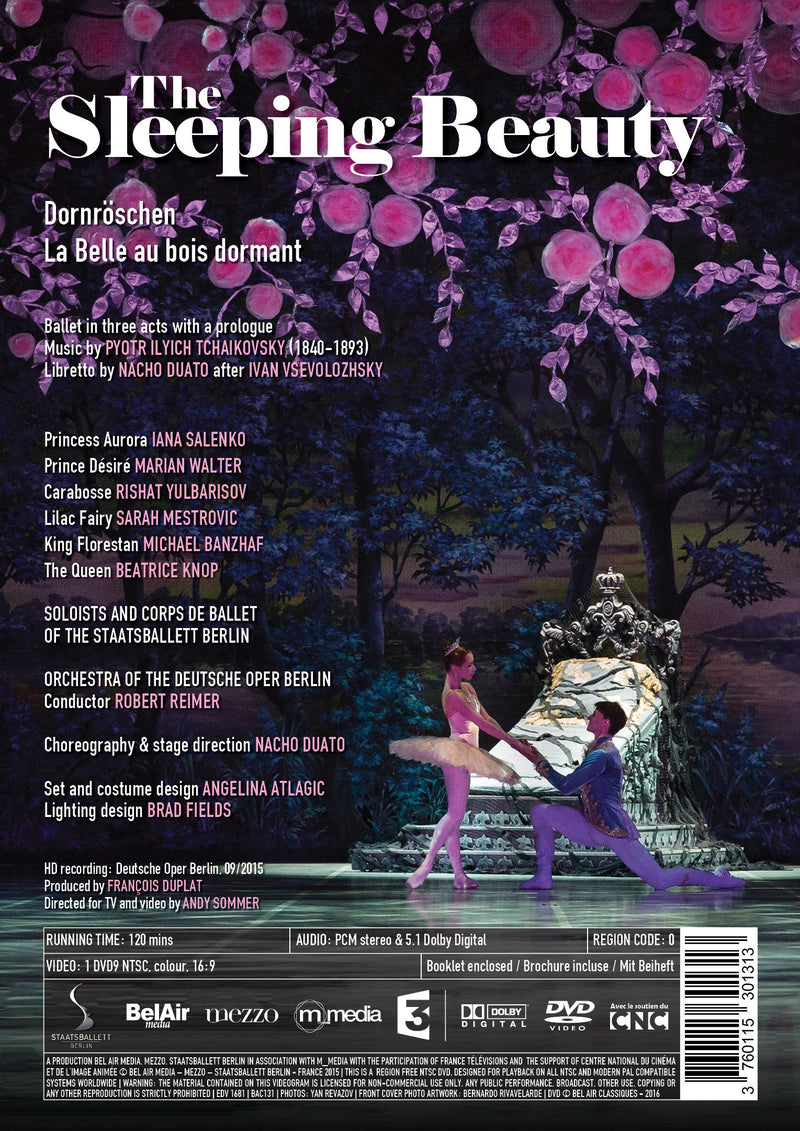 Tchaikovsky: The Sleeping Beauty / Reimer, Berlin Deutsche Opera Orchestra [DVD]