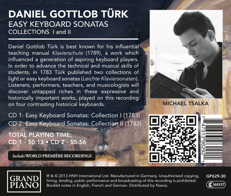 Türk: Easy Keyboard Sonatas, Collections I & II (1783)