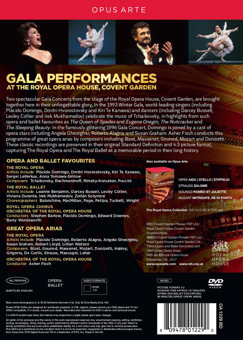 Gala Performances - Recorded Live at the Royal Opera House,