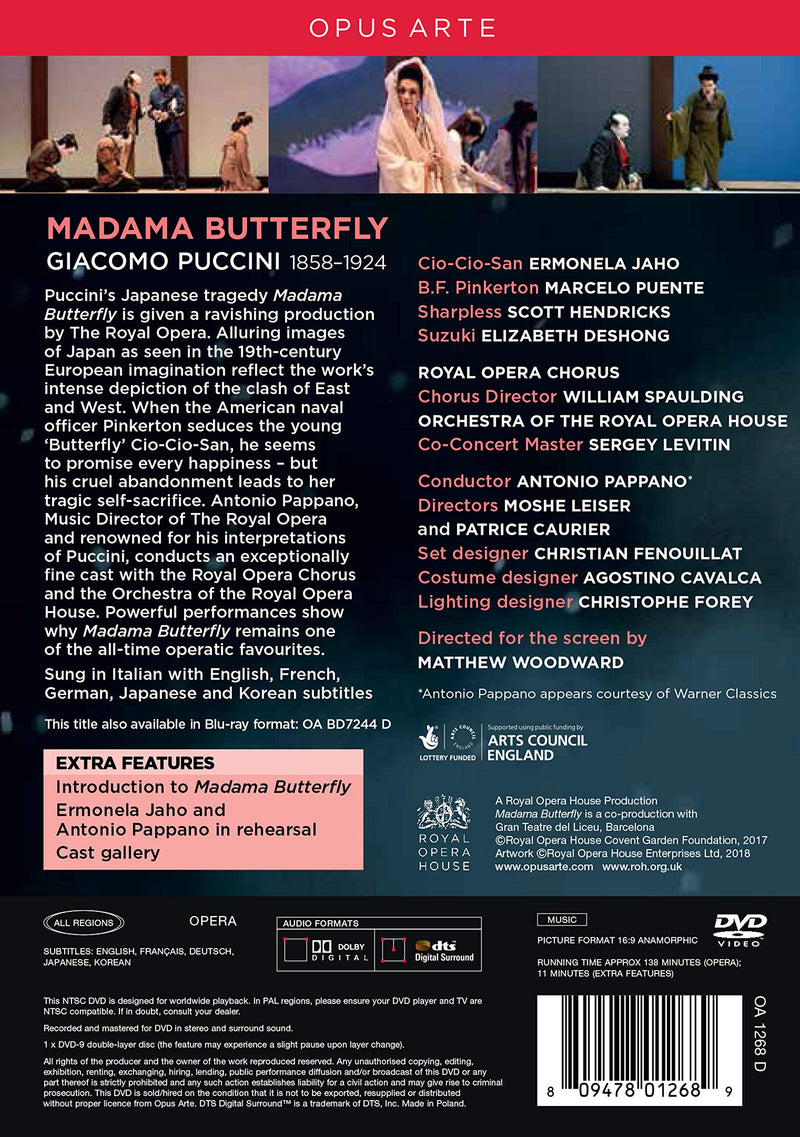 Puccini: Madama Butterfly / Pappano, Jaho, Puente, Royal Opera House Orchestra
