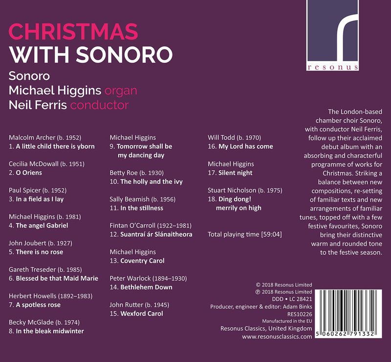 Christmas With Sonoro / Ferris, Higgins