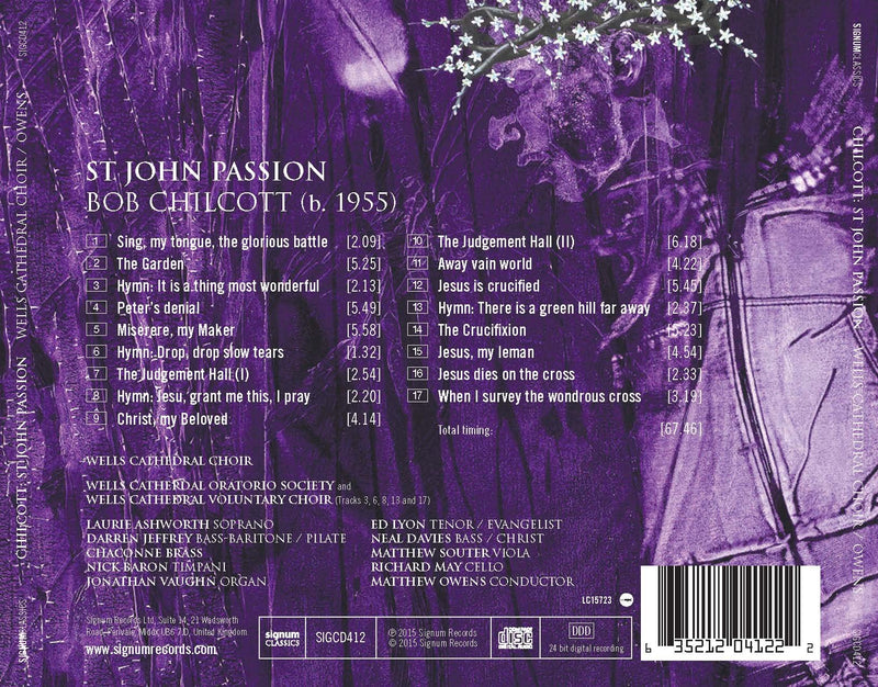 Chilcott: St John Passion