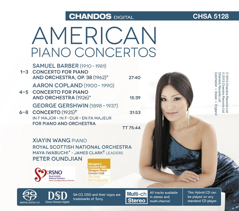 American Piano Concertos / Wang